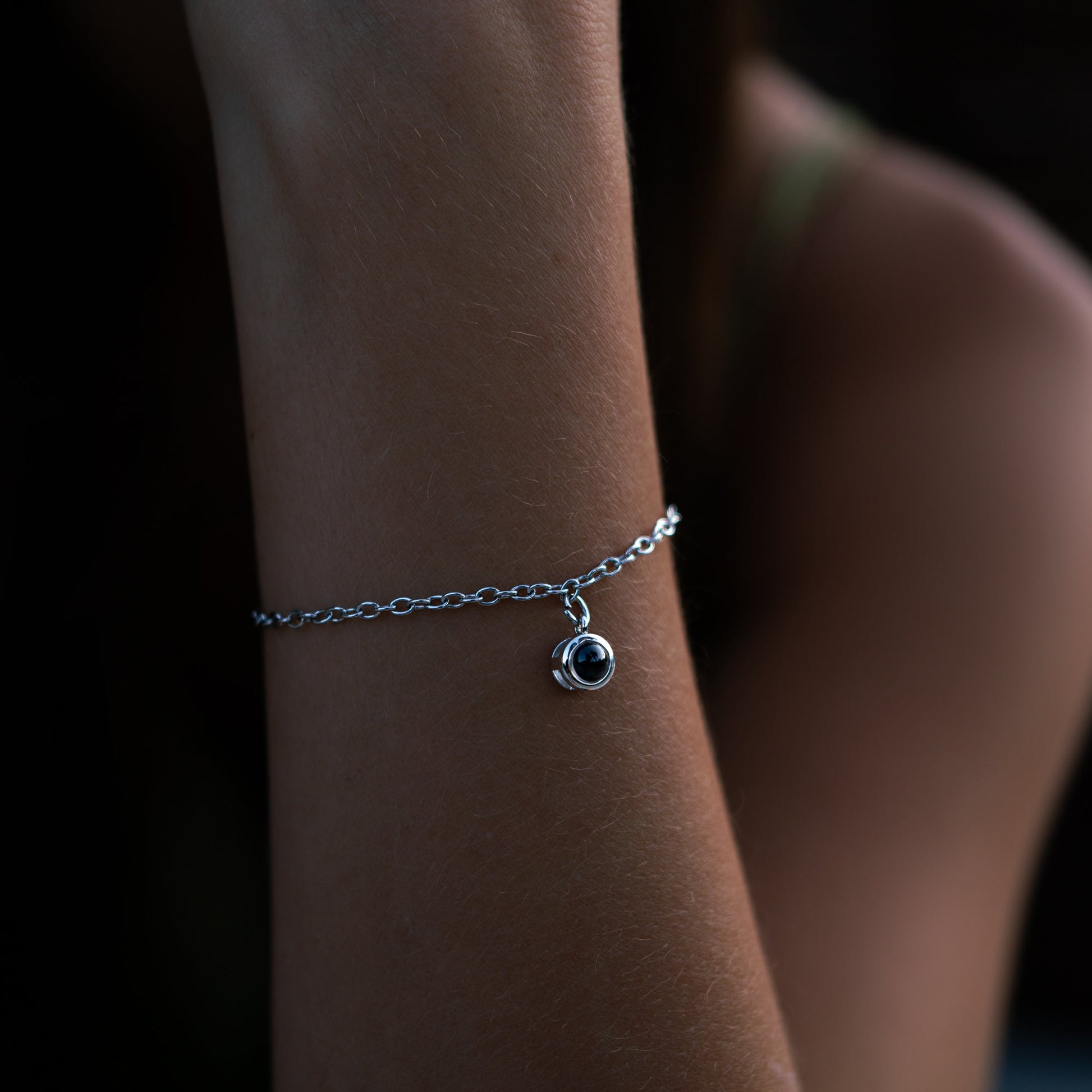 Personalized photo bracelet with your photo - delicate